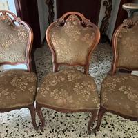 6 Sedie eleganti da salotto