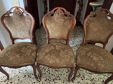 6 Sedie eleganti da salotto