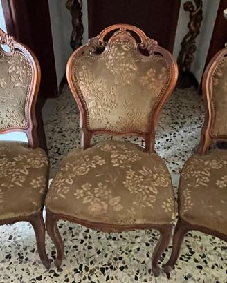 6 Sedie eleganti da salotto