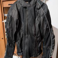 Giubbino moto traforato estivo