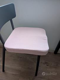 Cuscino ergonomico rosa per sedia / Cuscino memory