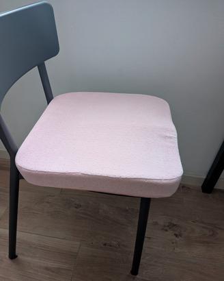 Cuscino ergonomico rosa per sedia / Cuscino memory