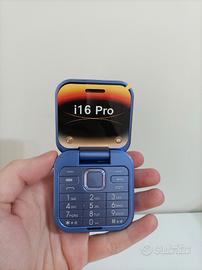 mini cellulare pieghevole i16 pro - Nuovo 