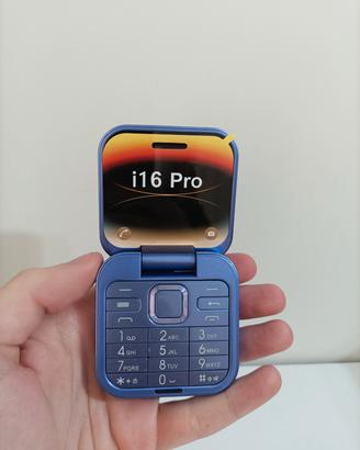 mini cellulare pieghevole i16 pro - Nuovo 