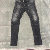 Jeans Dsquared2 nero taglia EU 46