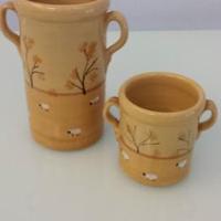 Coppia vasi in terracotta