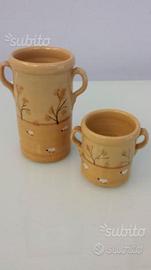 Coppia vasi in terracotta