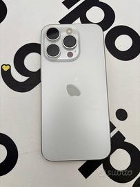 Apple iPhone 15 Pro 128 gb Bianco batteria 89%