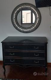 camera da letto con armadio letto comò e comodini 