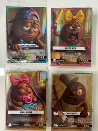 Set completo della famiglia pasquale brainrot