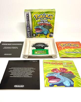 Pokemon verde foglia gba completo