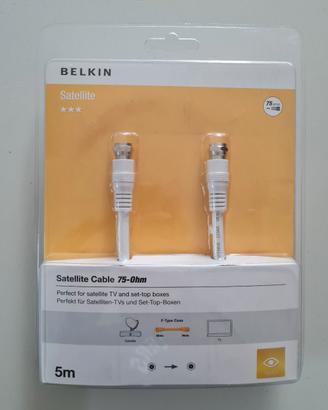 cavo satellitare Belkin 75 ohm - 5m