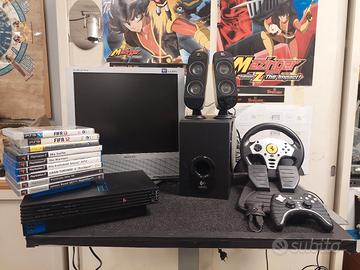 playstation  2 con accessori 