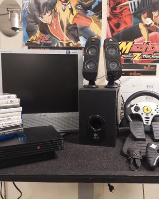 playstation  2 con accessori 