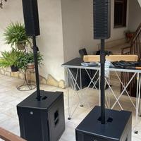 Coppia RCF Evox 12 con cover originali