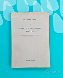 libro vintage La politica dell' unione sovietica