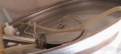 BOTTE VINO DA 4 QUINTALI INOX 