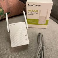 BrosTrend AC1200 Dual Band Wifi Extender