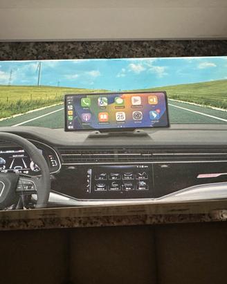 Car tablet con carplay-android auto e retrocamera