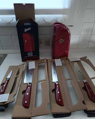 Ceppo Berkel con 4 coltelli 