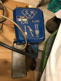 Paranco per officina