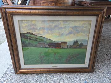 Quadro Paesaggio di M. Benedetti