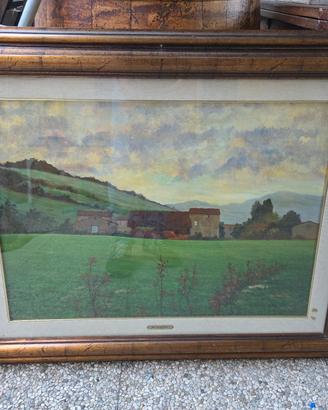 Quadro Paesaggio di M. Benedetti