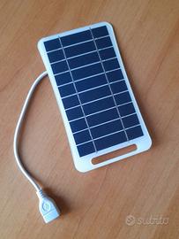 Caricabatterie Solare USB Portatile con Maniglia