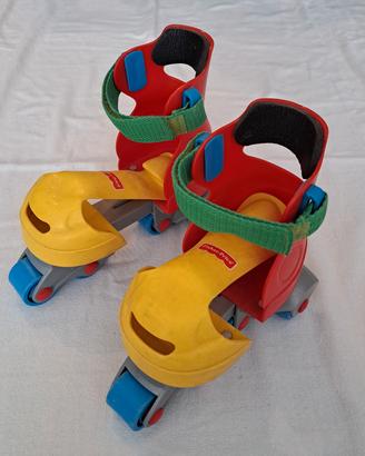 pattini a rotelle regabili Fisher Price per bambin