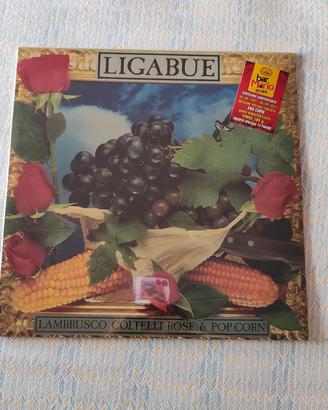 vinile Ligabue Lambrusco coltelli rose e pop corn
