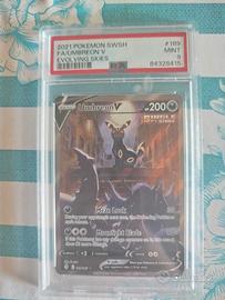 Pokemon Umbreon V Evolving skies Psa 9