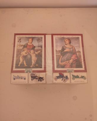 pacchetti di vecchie sigarette vuoti e  collezione