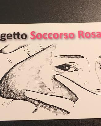 folder filatelico progetto soccorso rosa