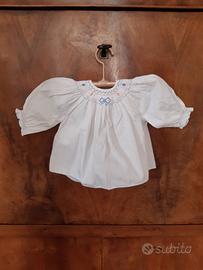 Coprifasce in piquet anni 50 con punto smock