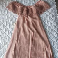 vestito bershka con spalle scoperte