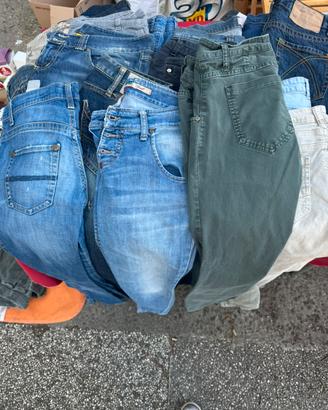 Lotto jeans ,pant. ,felpe  vestiti donna di marca