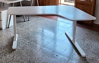 Tavolo angolare per ufficio 150x 60/80
