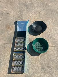 Kit canalina prospezione oro