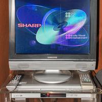 MONITOR SAMSUNG E LETTORE DVD SHARP