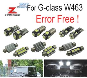 KIT 13 LAMPADE LED INTERNE MERCEDES CLASSE G W463 
