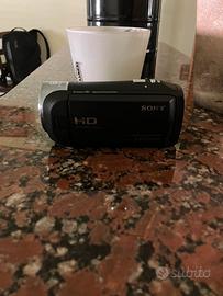 Telecamera sony 9.2 hd con custodia