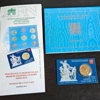 Folder Monete divisionali SS Benedetto XVI 2012