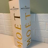 Scatola Moet & Chandon imperial + bottiglia vuota