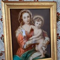 Quadro Madonna con Bambino Gesu'