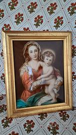 Quadro Madonna con Bambino Gesu'