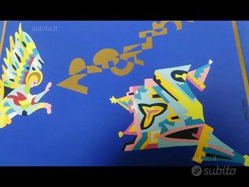 UGO NESPOLO opera originale L'angelo dell'apocalis