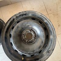 Cerchi in ferro 15” Fiat 500