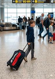 Zaino Trolley Lotto - Blu e Rosso - Ottime Condizi