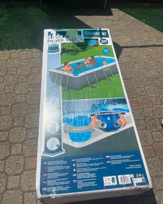 Piscina Bestway     4,04 m × 2,01 m × 1,00 m