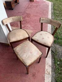 Coppia di sedie primo ‘900